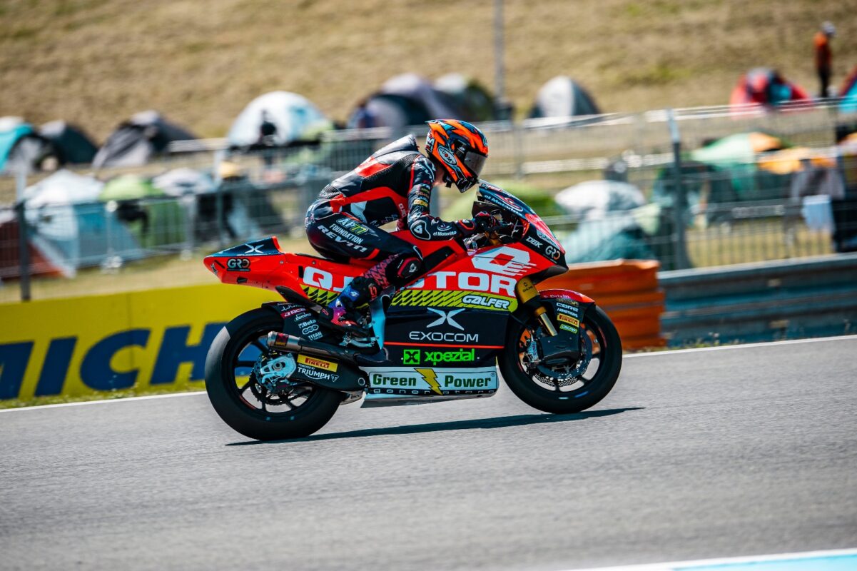 Ivan Ortola u Moto2 utrci na stazi u Brnu