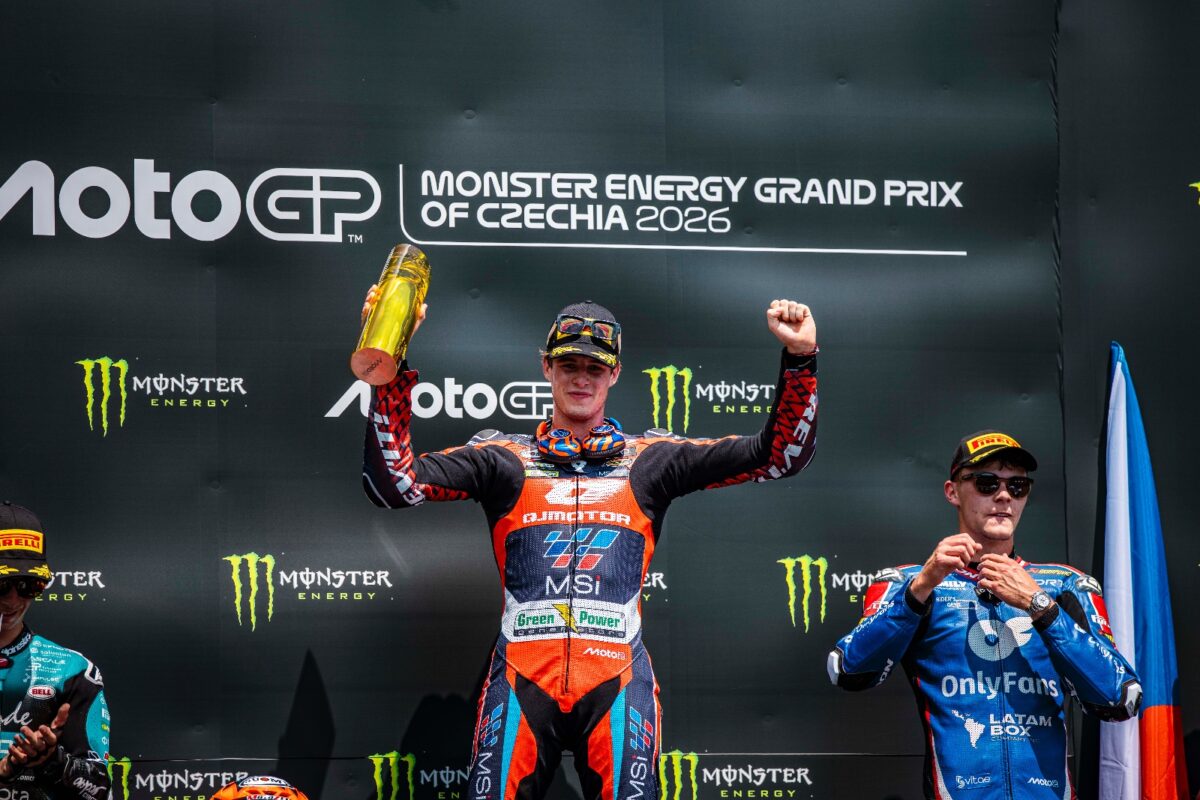 Ivan Ortola slavi prvu Moto2 pobjedu u Brnu 2026