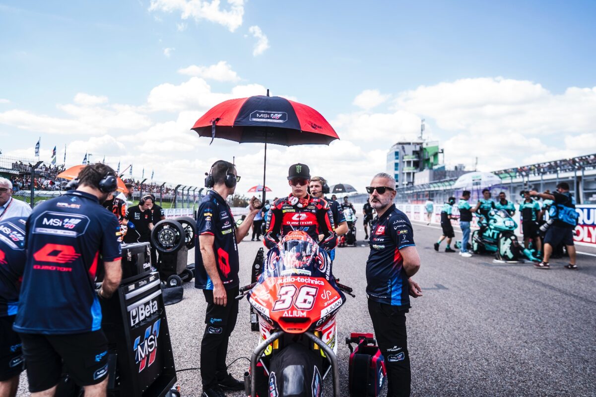 QJMOTOR MSI tim na startnoj mreži Sachsenringa