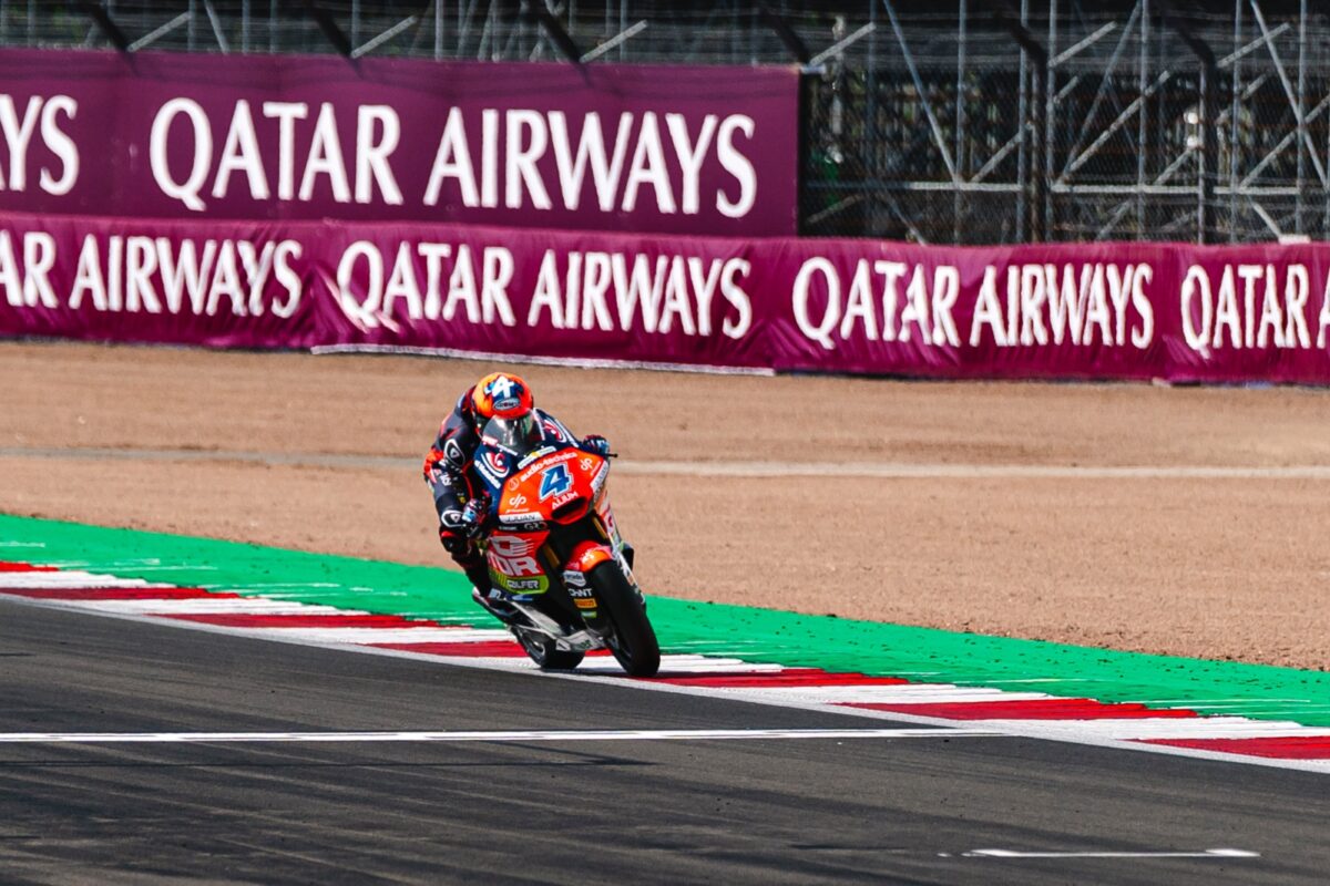 Ortola u zavoju na stazi Silverstone, Moto2 VN Velike Britanije 2026