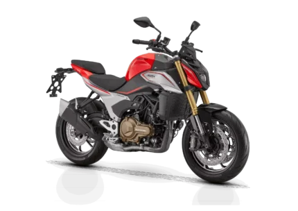 QJMOTOR SRK 600 – pogled sprijeda iz ugla, desna strana